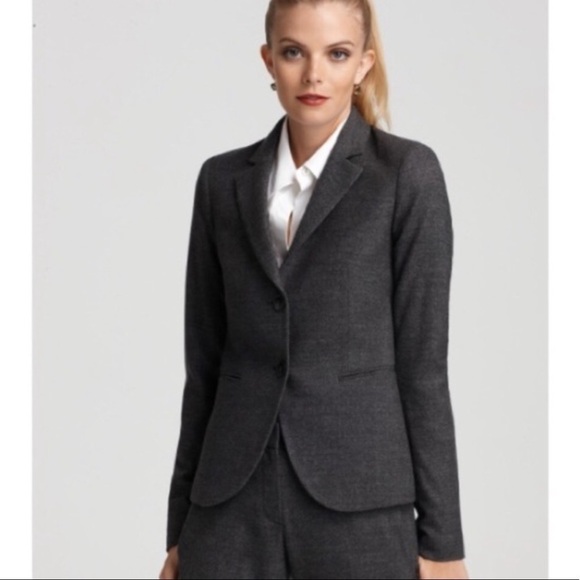 Theory Jackets & Blazers - Theory Tweed Zaylin Fern Suit Jacket Blazer